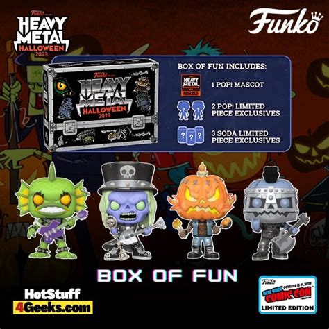 funko heavy metal box leaks|My Heavy Metal Halloween 2023 Box came in today, .